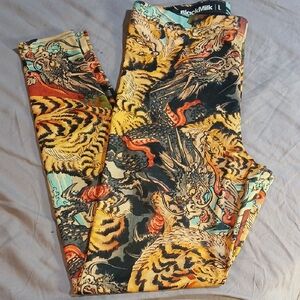 Black Milk Eye Of The Dragon HWMF Leggings